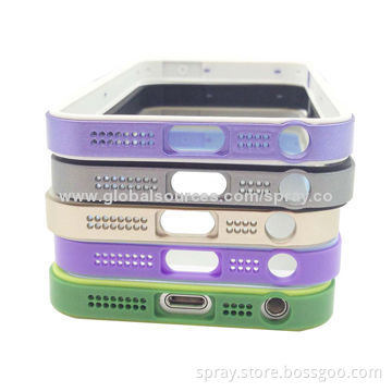 Dual Color Injection TPU Bumper for iPhone 5S, Lightweight, Tear-resistant